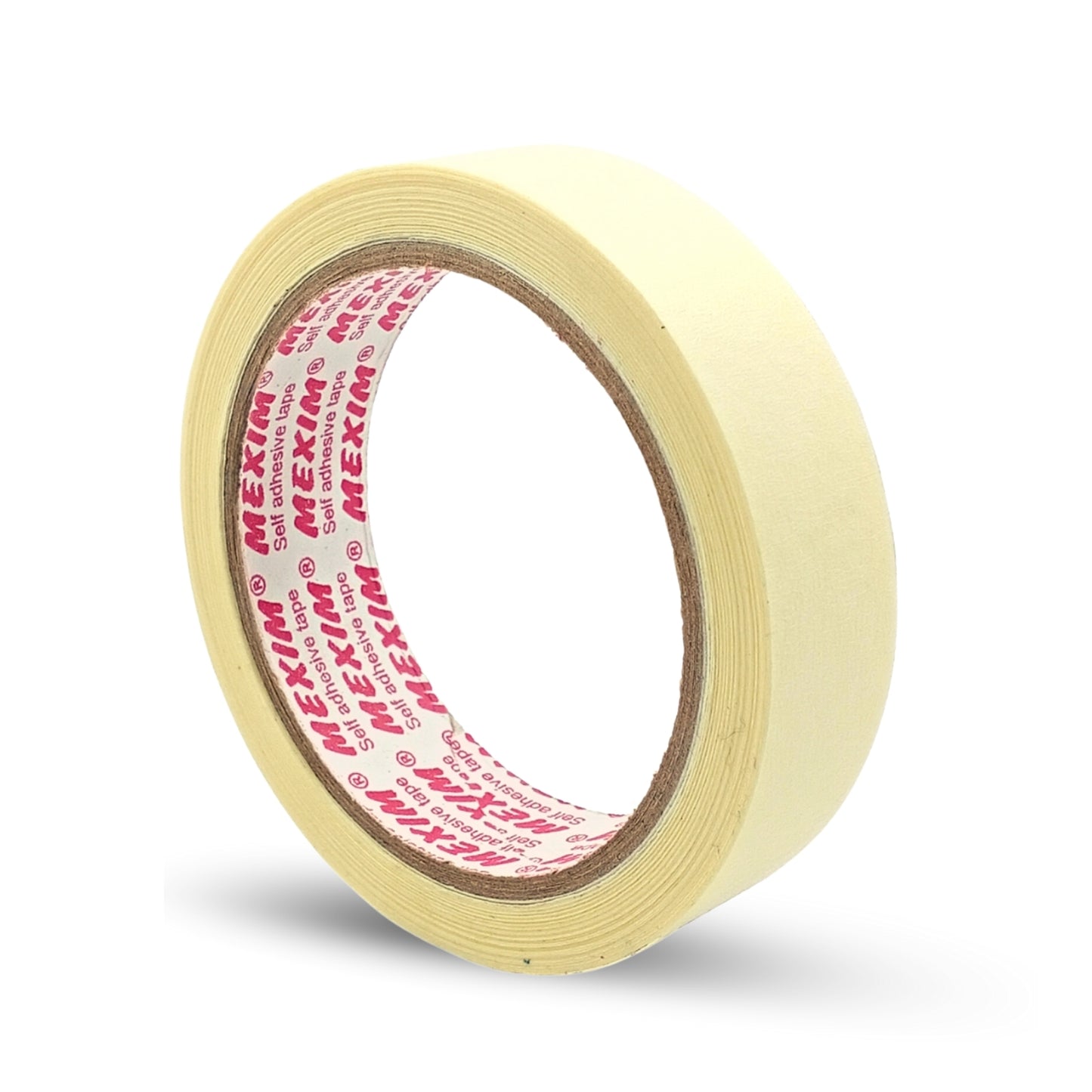 Mexim Professional Painters Masking Tape 24 mm x 25 meters, White, 30 days UV Resistant, Suitable for Painting & Outdoor Applications (P6035)
