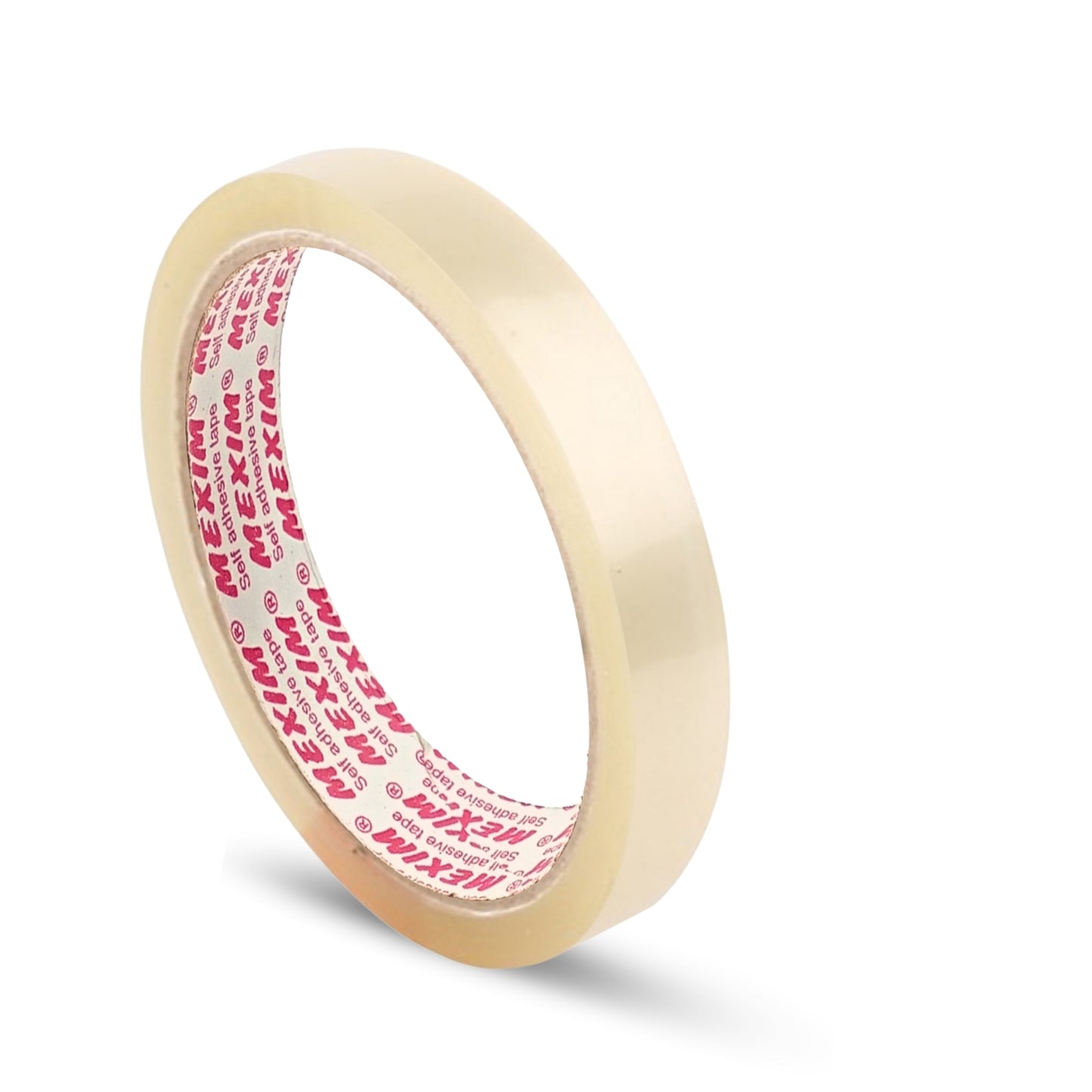 Mexim Red BOPP Packaging Tapes 12mm X 65 meters, Transparent, High Strength Self Adhesive Box Packing Tape