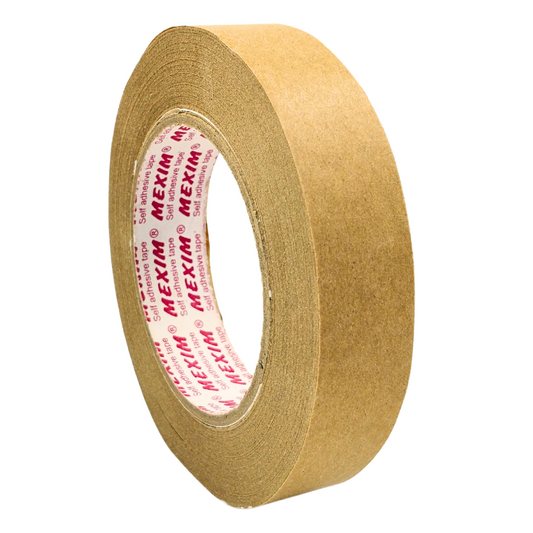 Self Adhesive Eco-Friendly Kraft Paper Tape - 50 meters | Easy to Apply | Used for Box Packaging