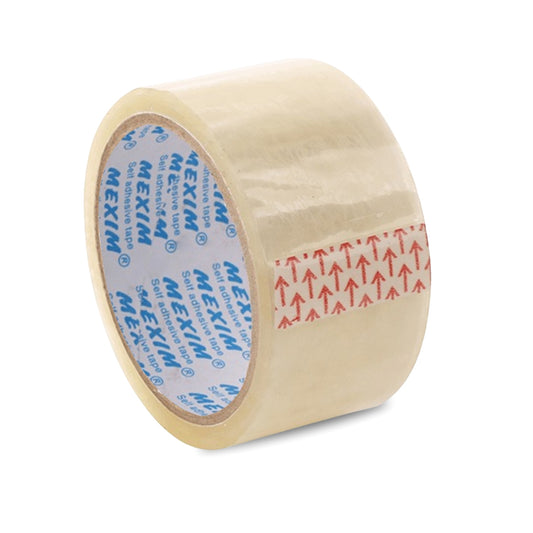 Mexim Blue BOPP Packaging Tapes 72mm X 65 meters, 50 micron, Transparent, High Strength Self Adhesive Box Packing Tape