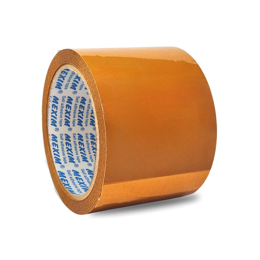 Mexim Blue BOPP Packaging Tapes 72mm X 65 meters, 50 micron, Brown, High Strength Self Adhesive Box Packing Tape